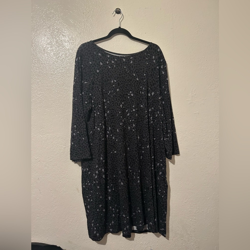 NWT Time and true cheetah grey dress